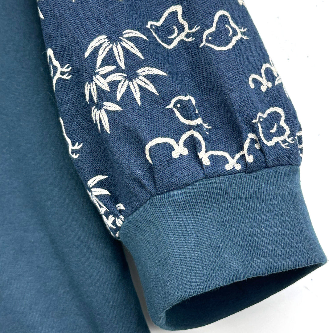 "Chubby Birds" 3/4 Sleeve Signature Top