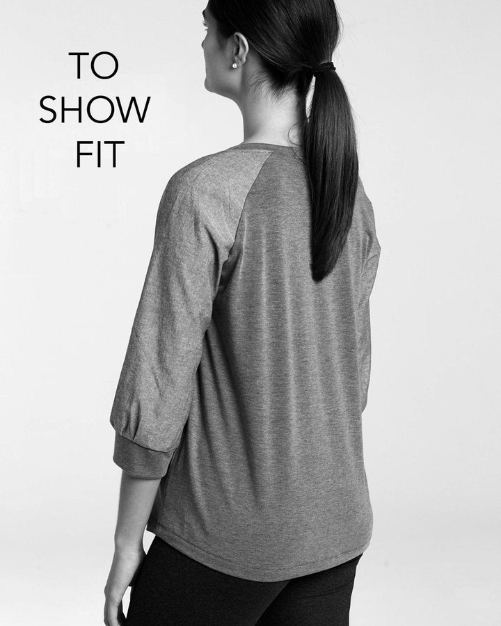 "Chubby Birds" 3/4 Sleeve Signature Top