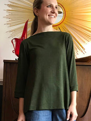 Midsection-y Modern 3/4 Sleeve, Ecovero™